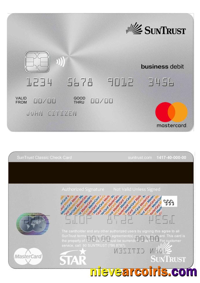 USA SunTrust MasterCard
